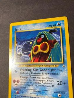 Jynx 31/64 Uncommon Neo Revelation Pokemon Unlimited - Image 3