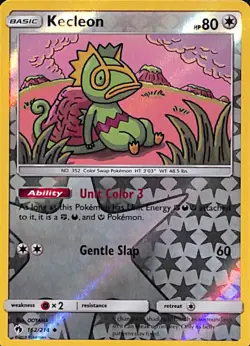 Kecleon 162 Uncommon Pokemon Lost Thunder 214 Reverse Holo 2018 - Image 1