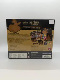 Pokemon TCG Sword & Shield Shining Fates Factory Sealed Elite Trainer Box - Image 3