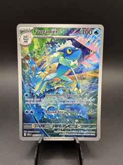 Pokemon TCG: Frogadier 089/086 -Chaos Rising -Illustration Rare -NM - Image 1