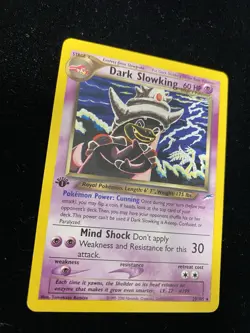 Pokemon 2002 - 1st Edition Dark Slowking 20/105 Neo Destiny - Image 2