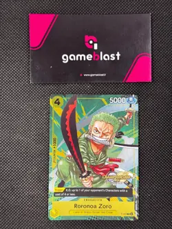 One Piece | Roronoa Zoro (P-042) | Promos | NM ENG - Image 1