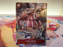 Lucky Roux R AA - PRB02-003 ALT ART One Piece ENGLISH - Pack Fresh NM + - Image 1