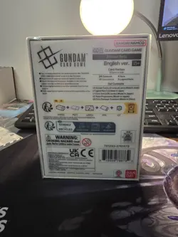 Gundam Card Game Ver.Beta Box English Version Sealed NEW - see decription - Image 3