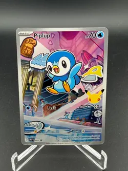 🌈 Piplup #042 - Pokemon First Partner Black Star Promo - Pokemon TCG - NM/MT - Image 1