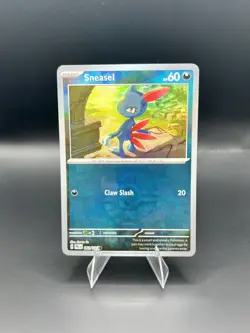 Pokemon Prismatic Evolutions 061/131 Sneasel Masterball NM - Image 3