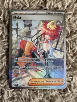 Mela 254/182 SV04 Paradox Rift Trainer Pokemon TCG Special Illustration Rar - Image 1