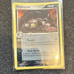 The Pokemon Company Pokemon TCG Mightyena 18/108 EX Power Keepers Reverse Holo … - Image 1
