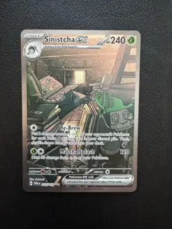 Pokemon Sinistcha ex Special Illustration Rare SV06 Holo 210/167 240HP - Image 1