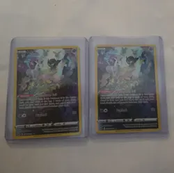 x2 Pokemon Mew GG10/GG70 Crown Zenith Galarian Gallery Ultra Rare Holo 60 HP - Image 1