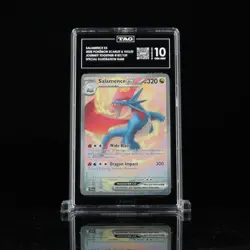 SALAMENCE EX 2025 POKEMON SCARLET & VIOLET #187/159 JOURNEY TOGETHER SPEC ILL RR - Image 1