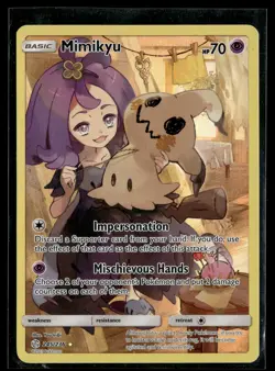 Mimikyu 245/236 Cosmic Eclipse Secret Rare Pokemon - Image 1