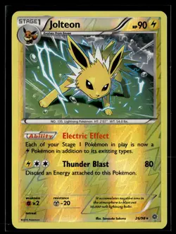 Jolteon 26/98 Ancient Origins Reverse Holo Rare Holo Pokemon - Image 1