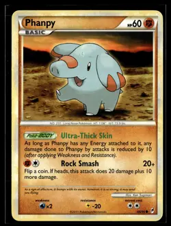 Phanpy 66/95 Call of Legends Common Pokemon - Image 1