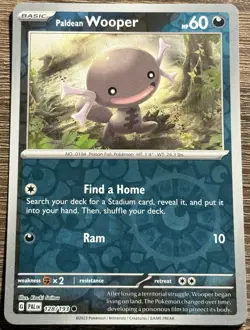 Paldean Wooper 128/193 Reverse Holo | Paldea Evolved | Pokemon Card NM/M (L) - Image 1