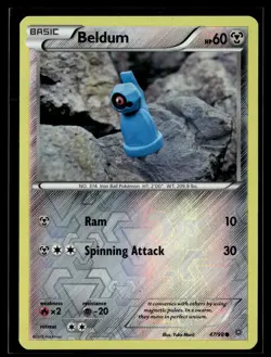 Beldum 47/98 Ancient Origins Reverse Holo Common Pokemon - Image 1