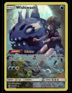 Wishiwashi 240/236 Cosmic Eclipse Secret Rare Pokemon - Image 1