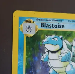 Wizards of the Coast Pokemon TCG Base Set Blastoise 2/102 Holo Rare English 1999 - Image 2