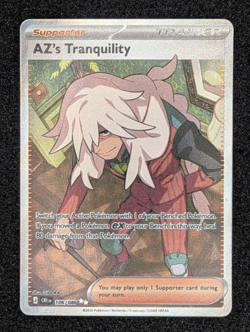 AZ's Tranquility 106/086 Full Art Ultra Rare - ME04: Chaos Rising (CRI) - Image 1