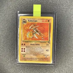 🔥 Kabutops 24/62 🔥 Original Non Holo Rare Fossil Set Pokemon Card WOTC 1999 - Image 1