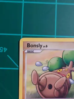Bonsly 71/130 Common Diamond & Pearl Pokemon damaged - Image 2