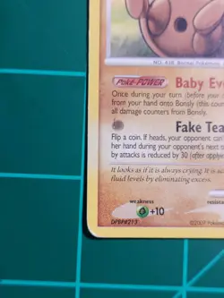 Bonsly 71/130 Common Diamond & Pearl Pokemon damaged - Image 4