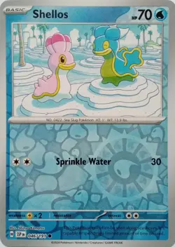 Shellos - Reverse Holo - Surging Sparks - Pokemon TCG - 046/191 - Image 1