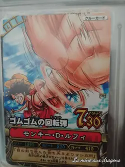 Carte One Piece Data Carddass OnePy β Match C161 card OP Mugiwara Luffy - Image 1