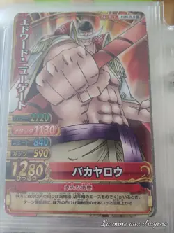 Carte One Piece Data Carddass OnePy W Match C590-W card OP Barbe Blanche Newgate - Image 1