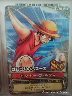 Carte One Piece Data Carddass OnePy β Match C042 card OP Mugiwara Luffy - Image 1
