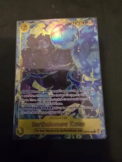 Bartholomew Kuma (Alternate Art) OP12-119 Legacy of the Master One Piece Foil NM - Image 1