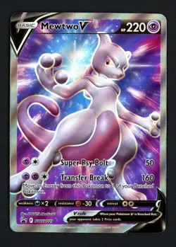 Mewtwo V SWSH229 SWSH: Sword & Shield Promo Cards Holofoil Pokemon TCG - Image 1