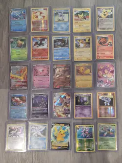 Pokemon TCG Pokemon Random 25-Card Foil Lot Radiant Charizard Vaporeon Ninetales - Image 2
