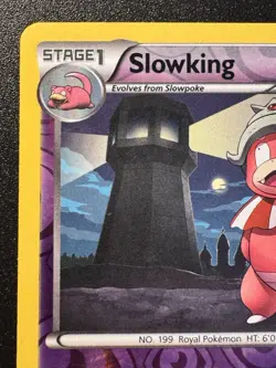 Slowking 49/108 B&W Dark Explorers Pokemon Card Reverse Holo Foil Rare LP - Image 3
