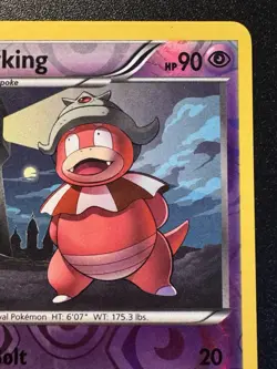 Slowking 49/108 B&W Dark Explorers Pokemon Card Reverse Holo Foil Rare LP - Image 4