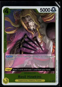 Basil Hawkins (Judge Pack Vol. 6) OP10-109 One Piece Promotion Cards One Piece - Image 1