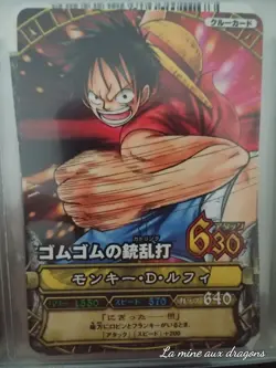 Carte One Piece Data Carddass OnePy β Match C041 card OP Mugiwara Luffy - Image 1