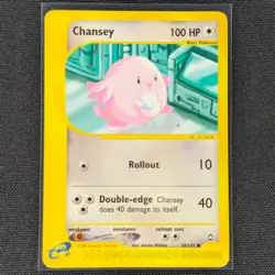 Chansey - 69/147 - Common - Aquapolis - Pokemon Card - VLP - Image 1