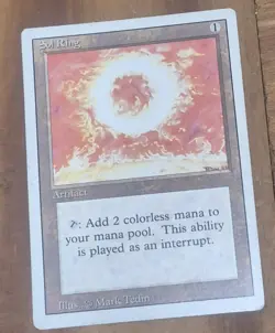 MTG Revised Sol Ring 3rd Edition Magic The Gathering - Image 1