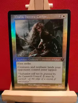 Thalia, Heretic Cathar FOIL(Retro Frame)- Innistrad Remastered - Rare - NM - MTG - Image 1