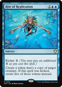 x1 Rite of Replication R MTG Commander: Secrets of Strixhaven M/NM, English - Image 1