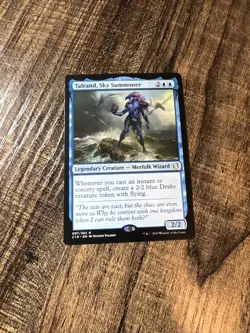 MTG Talrand, Sky Summoner Commander 2019 NM Blue Rare Legendary Merfolk Wizard - Image 1