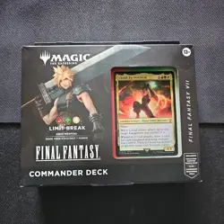 Magic The Gathering Final Fantasy Cloud Commander Deck 'Limit Break' Edition NEW - Image 1