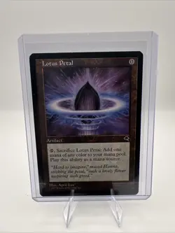 MTG - Lotus Petal - Tempest Magic the Gathering Played - Image 1