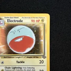 Pokemon Jungle Electrode 2/64 1st Edition Holo Rare WOTC 1999 Pack Fresh - Image 4