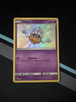 Pokemon TCG Inkay Hidden Fates Baby Shiny SV17/SV94 NM - Image 1