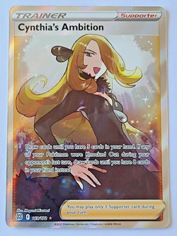 Pokemon TCG: Cynthia's Ambition Brilliant Stars #169/172 Full Art MINT - Image 1