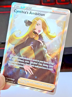 Pokemon TCG: Cynthia's Ambition Brilliant Stars #169/172 Full Art MINT - Image 2