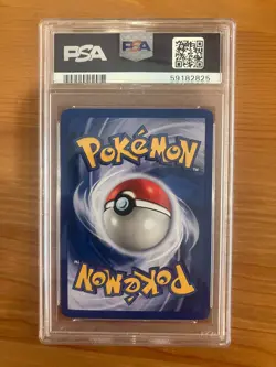 Pokemon TCG Legendary Collection Flareon 10/110 Holo PSA 8 NM-MT - Image 2