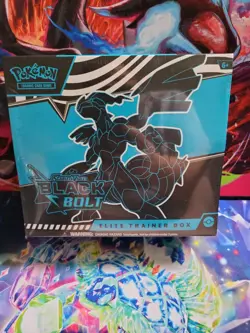 Pokemon Black TCG Bolt Elite Trainer Box ETB New Sealed - Image 1